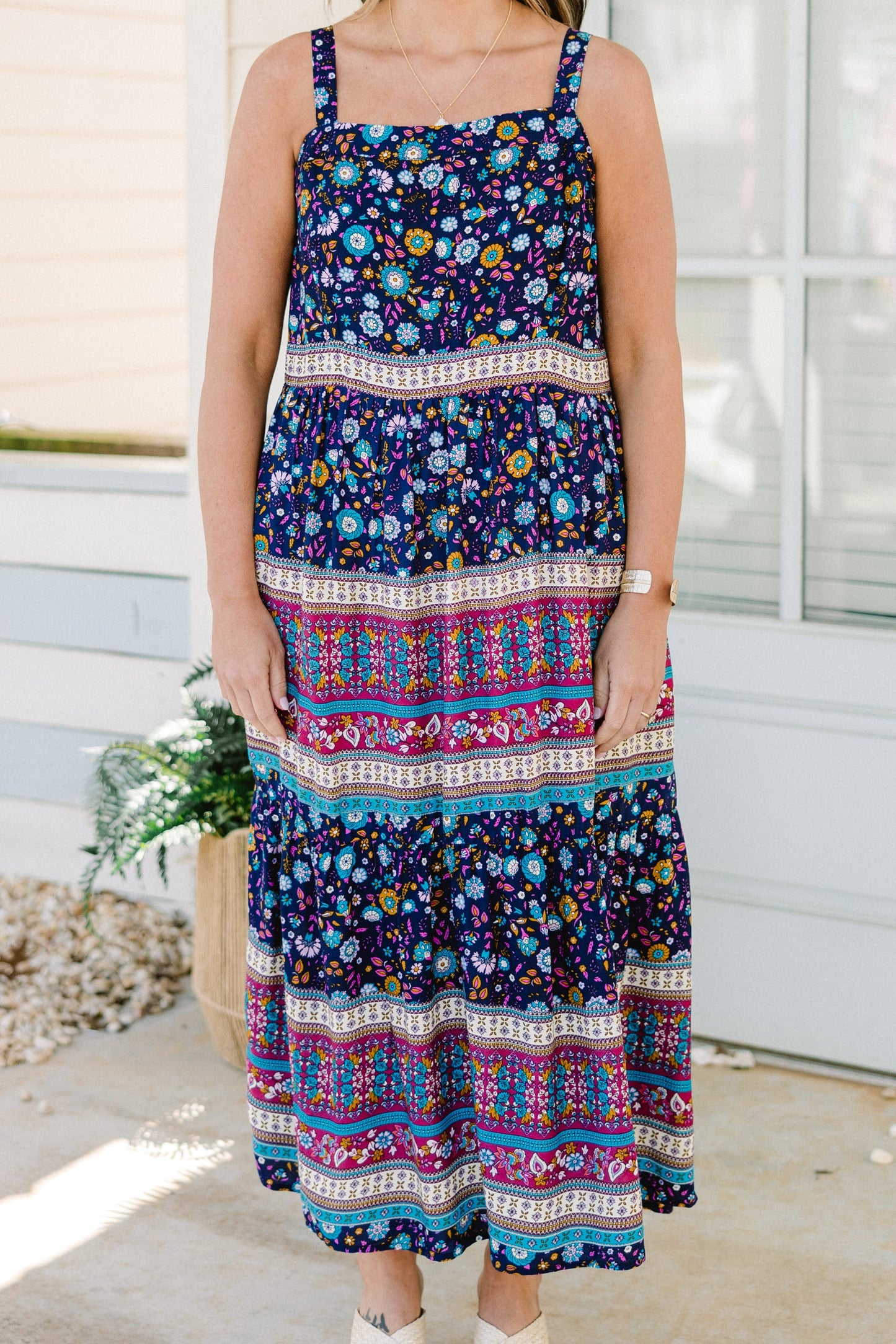 Vestido Vida Vivida, Mezcla de Zafiro