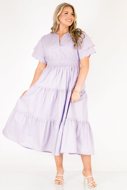 Vestido Living For The Classics, Morado