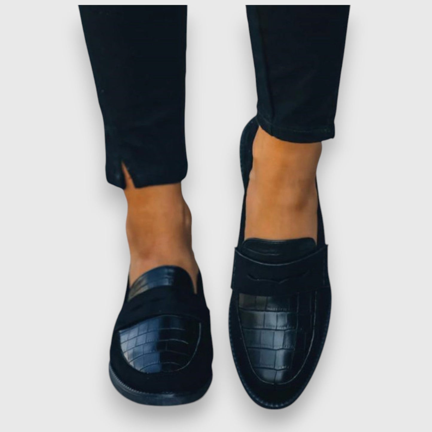 Sara | Mocasines Croco