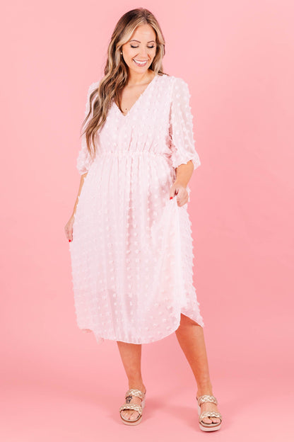 Vestido Chic, Rosa