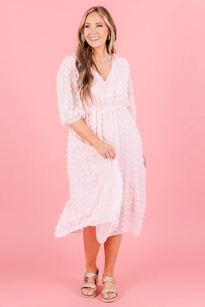 Vestido Chic, Rosa