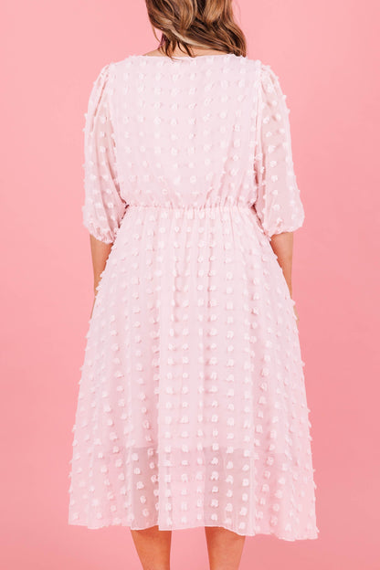 Vestido Chic, Rosa