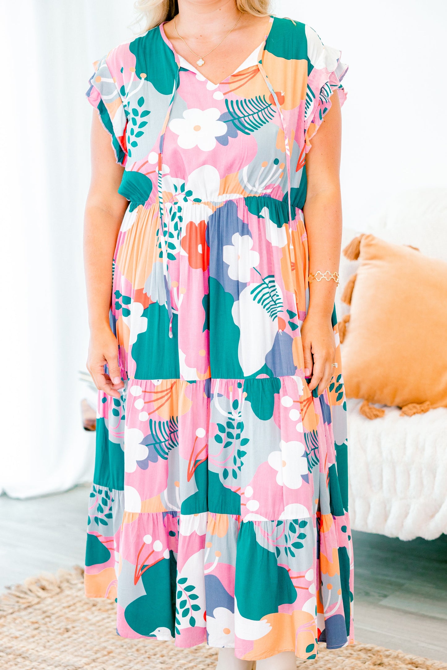 Vestido Amor y Cuidado, Rosa