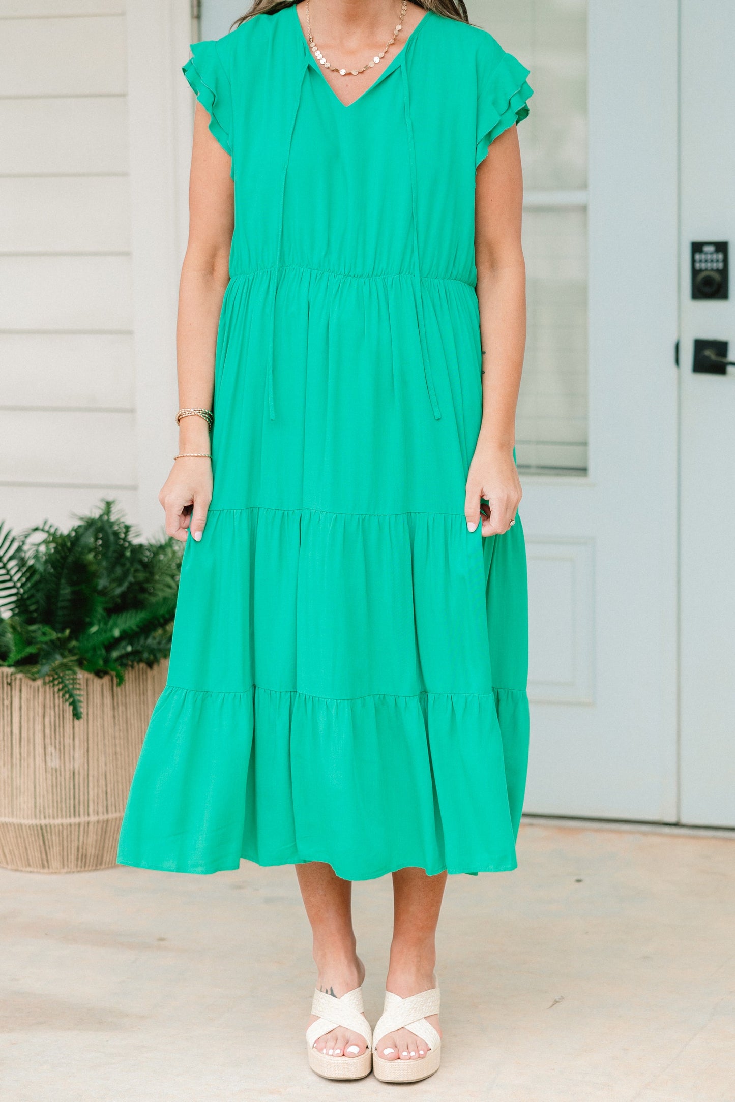 Vestido Ámame o Déjame, Verde Teal