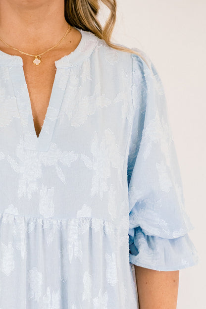 Vestido Love You So, Azul Bebé