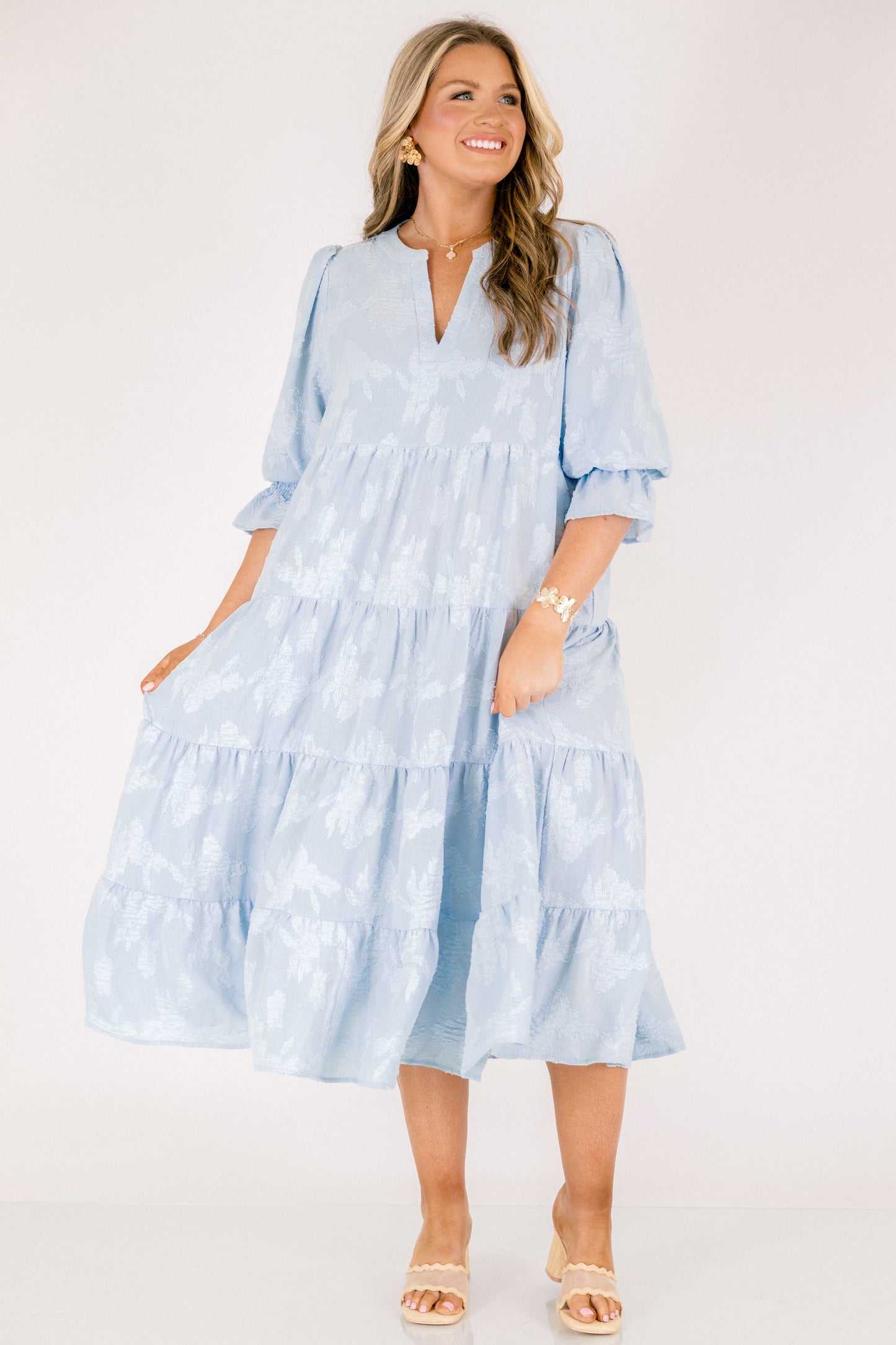 Vestido Love You So, Azul Bebé