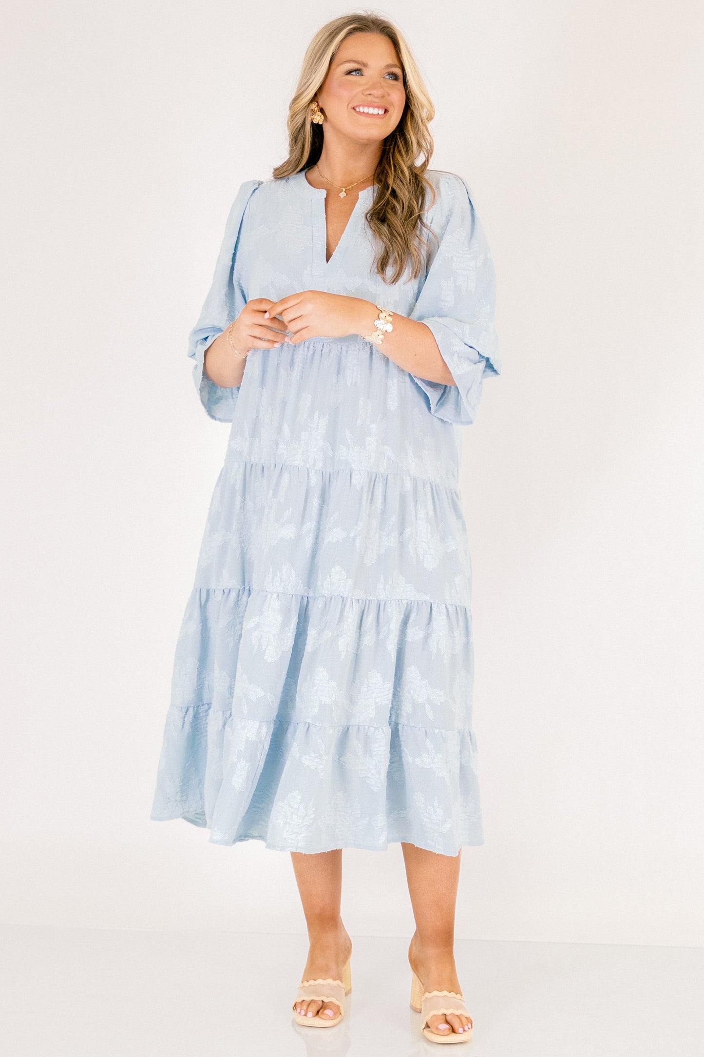 Vestido Love You So, Azul Bebé
