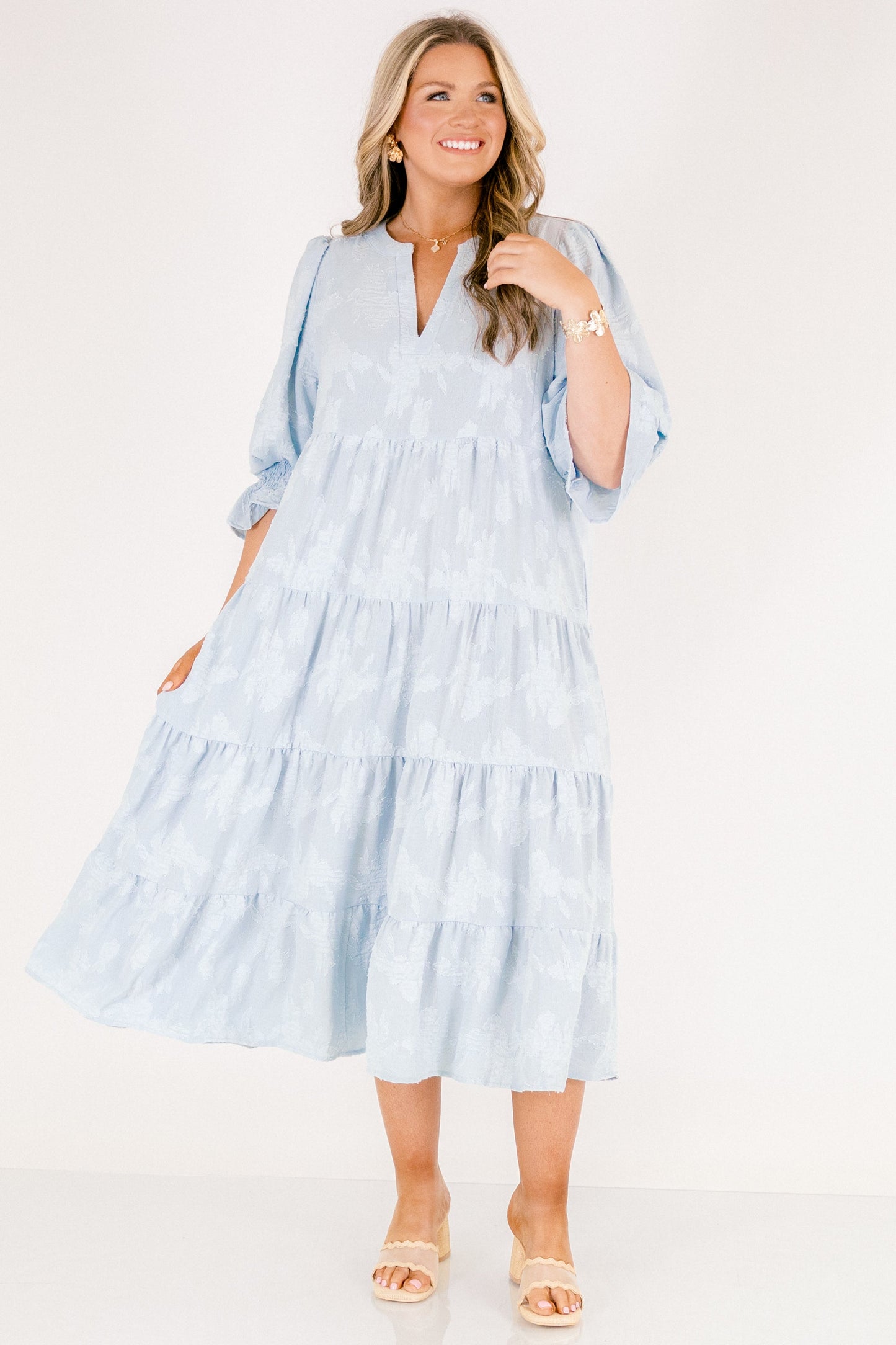 Vestido Love You So, Azul Bebé