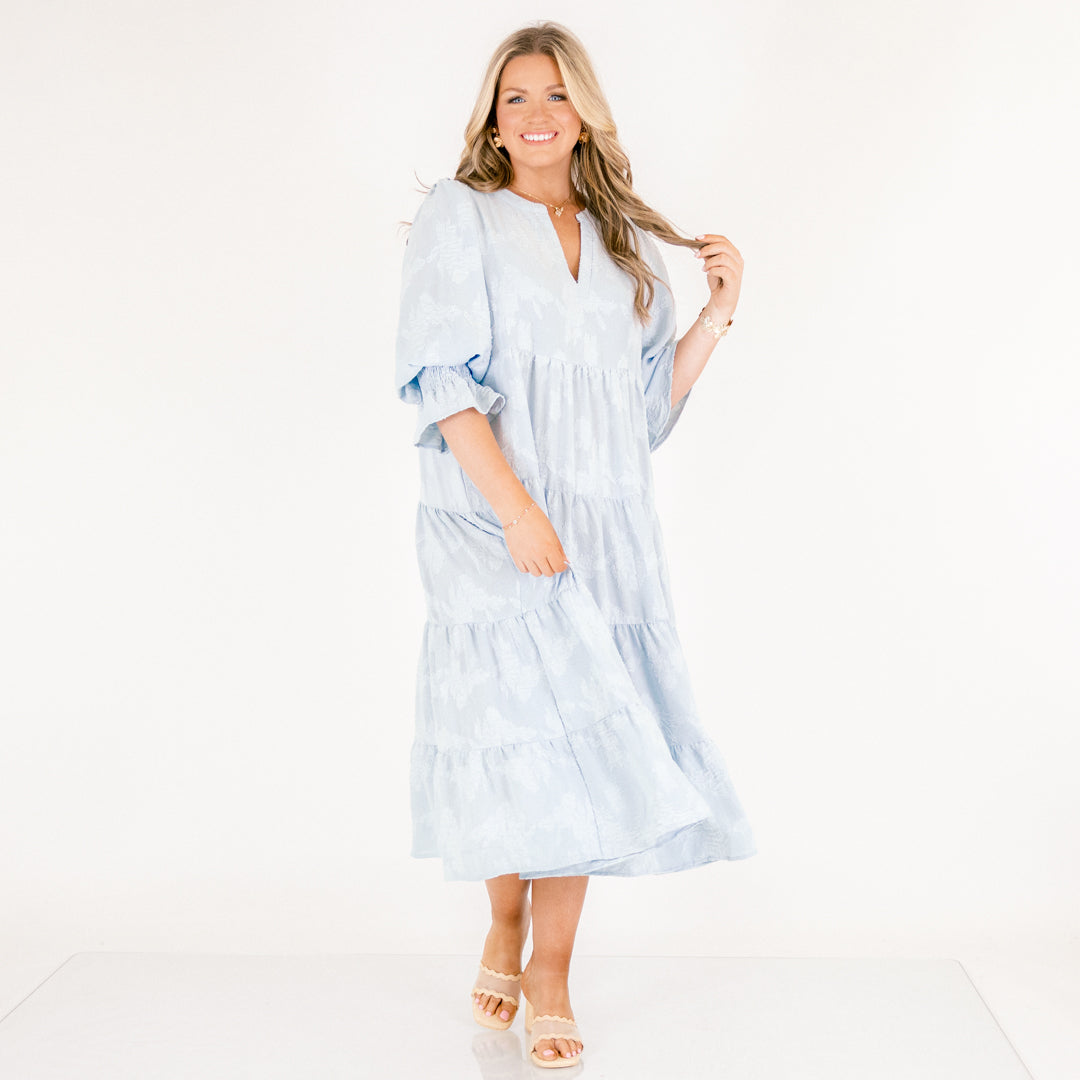 Vestido Love You So, Azul Bebé