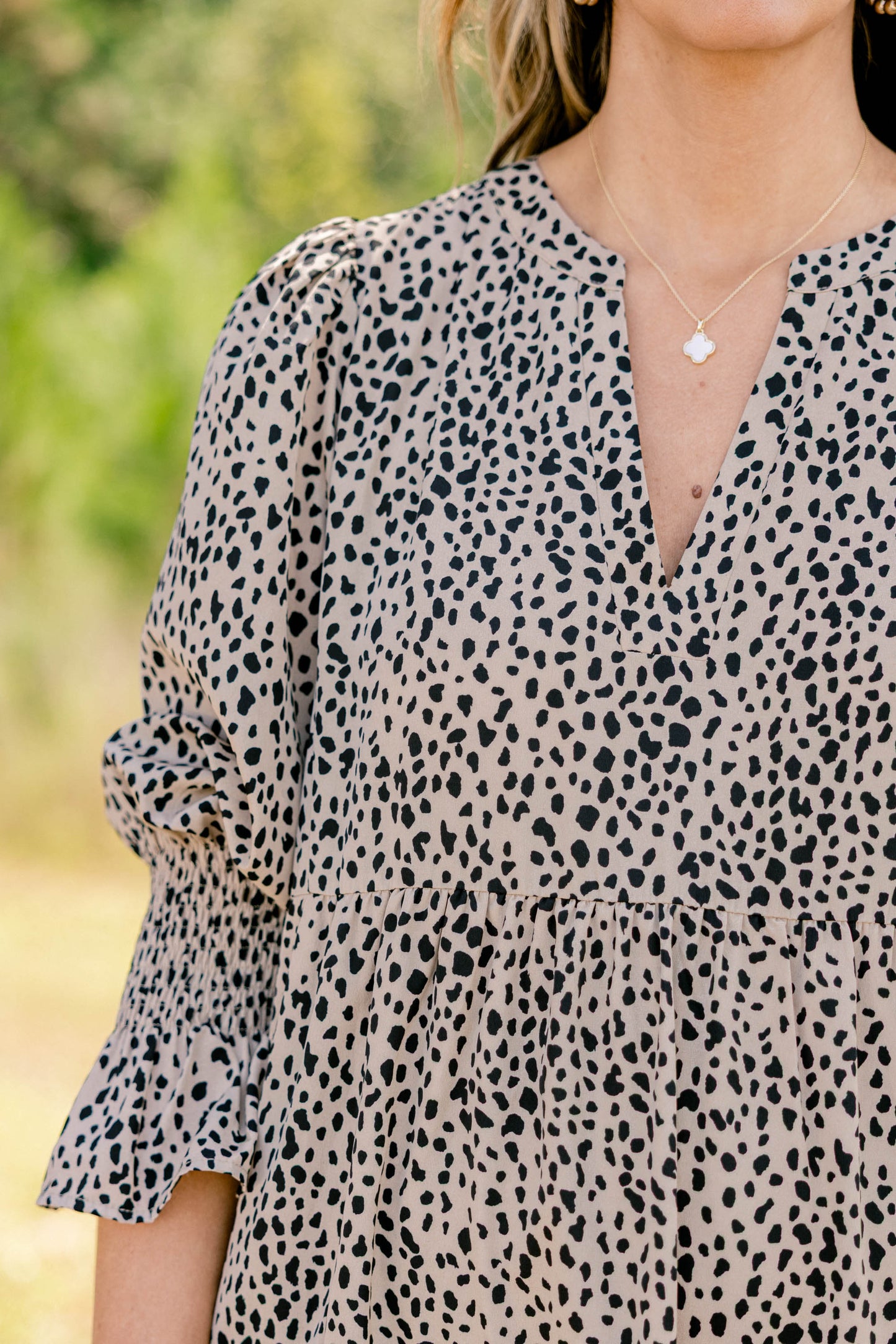 Vestido Love You So, Leopardo Marrón