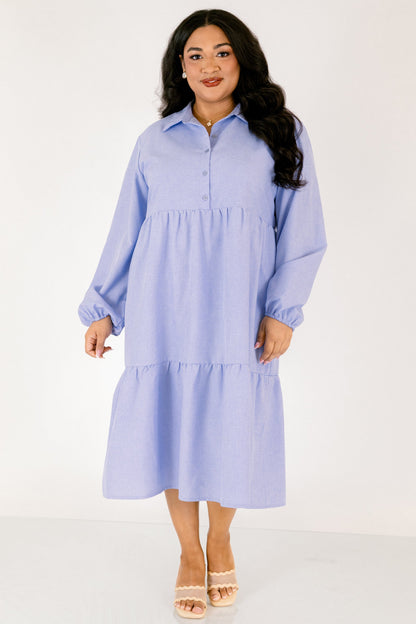 Vestido Made For Malibu, Chambray