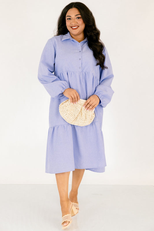 Vestido Made For Malibu, Chambray