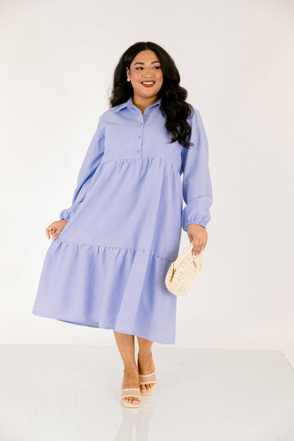 Vestido Made For Malibu, Chambray