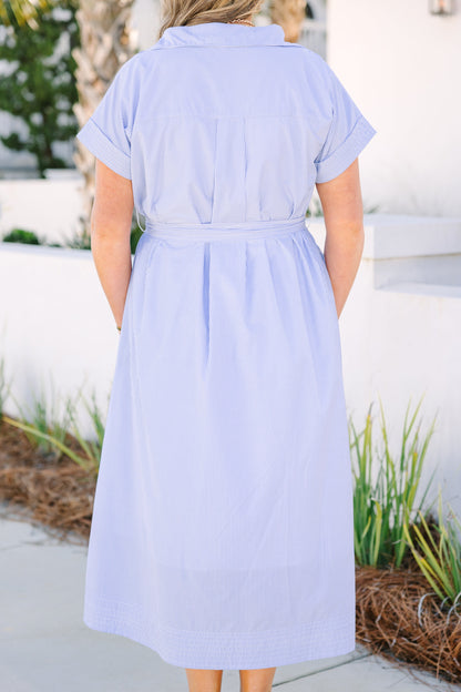 Vestido Haciendo Olas, Azul