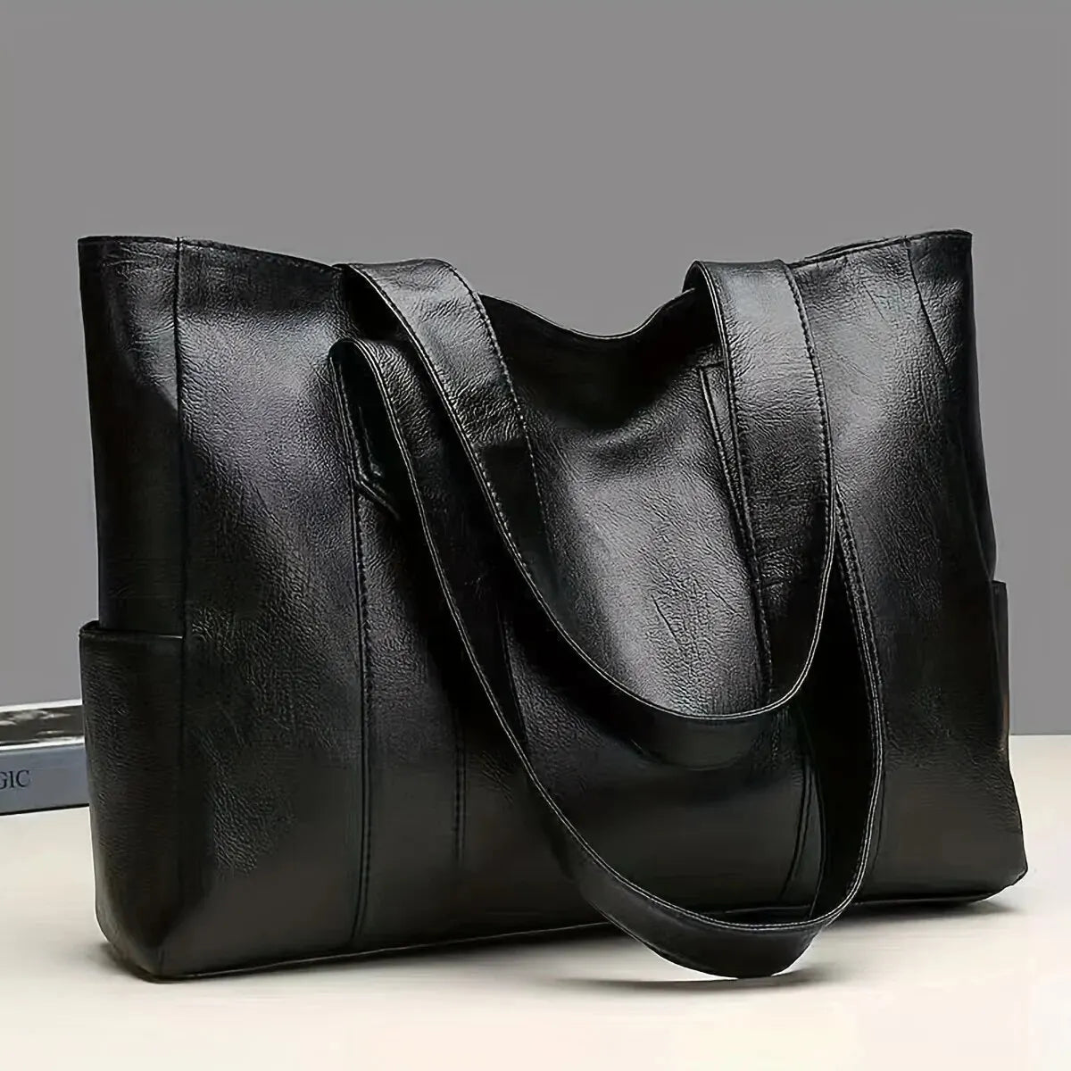 Laurine | Bolsa Tote de Cuero Suave Atemporal