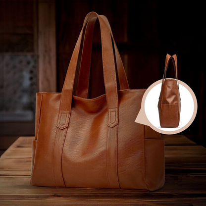 Laurine | Bolsa Tote de Cuero Suave Atemporal