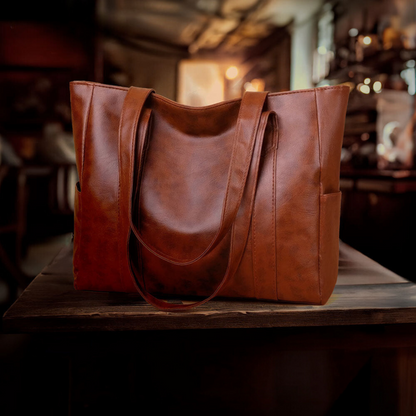 Laurine | Bolsa Tote de Cuero Suave Atemporal
