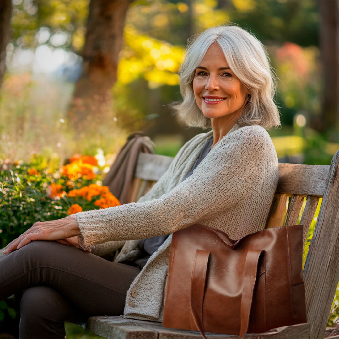 Laurine | Bolsa Tote de Cuero Suave Atemporal
