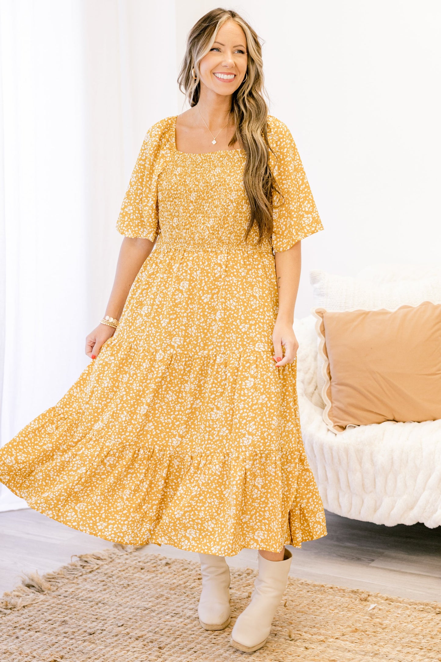Vestido Everyword, Amarillo