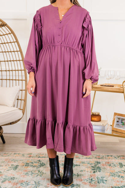 Vestido Memoriza Hoy, Berenjena
