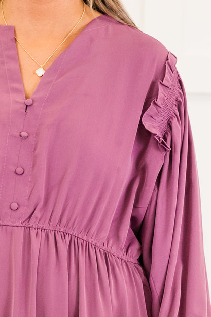 Vestido Memoriza Hoy, Berenjena