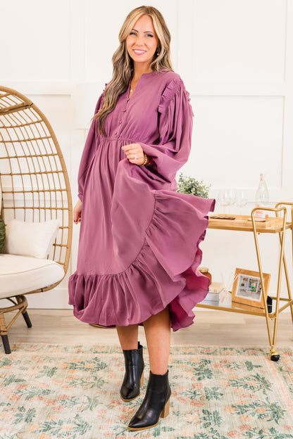 Vestido Memoriza Hoy, Berenjena