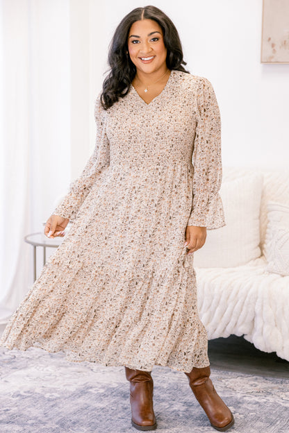 Vestido Montana Mornings, Floral Marfil