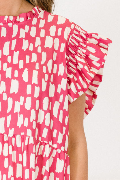 Vestido Maxi Meadows Musgo, Rosa Fucsia