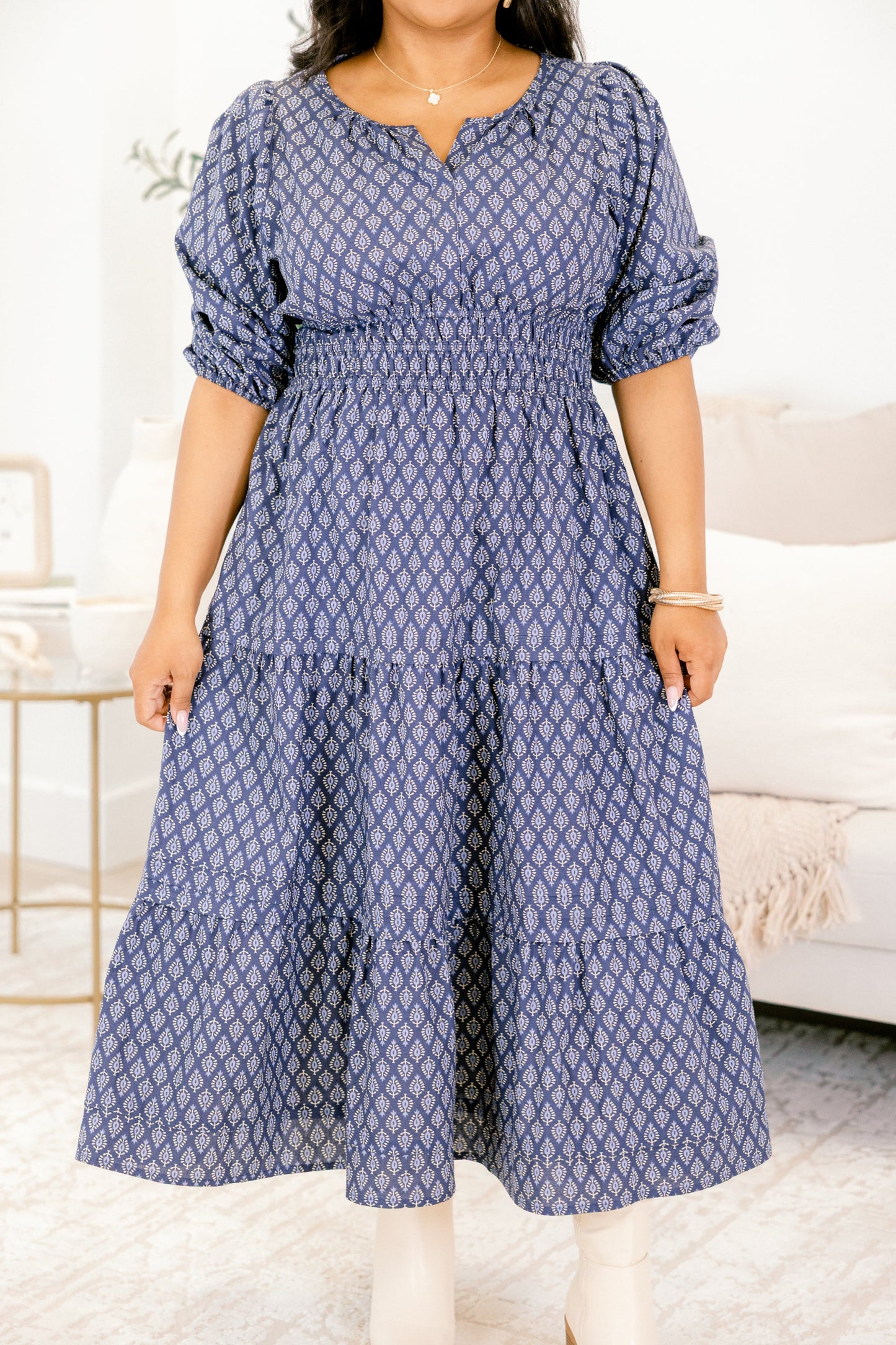 Vestido Nunca Volver Atrás, Azul