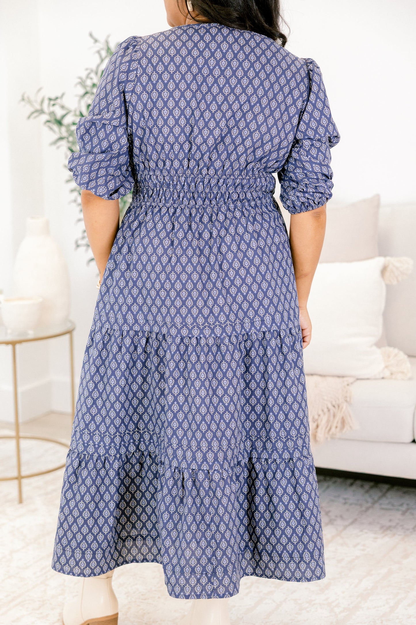 Vestido Nunca Volver Atrás, Azul