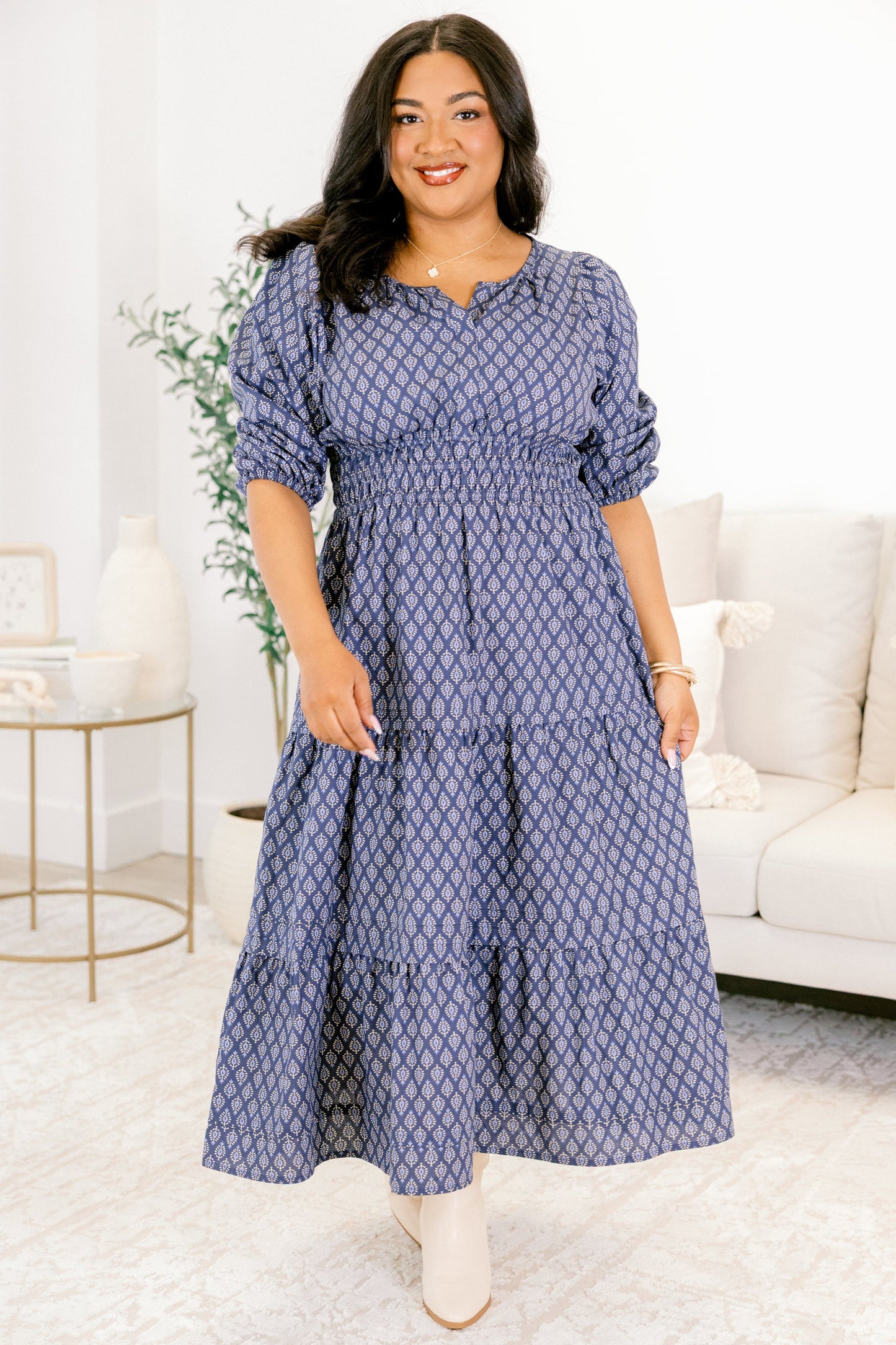 Vestido Nunca Volver Atrás, Azul