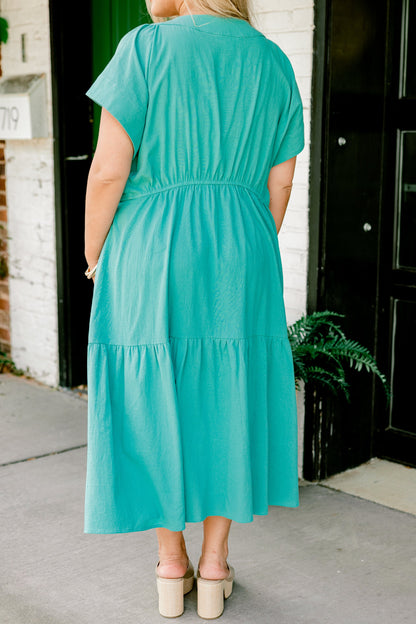 Vestido No Big Deal, Turquesa