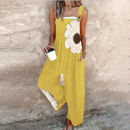 Cómoda Pantalón de Tirantes Impreso