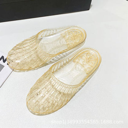 Zapatos de cristal de concha