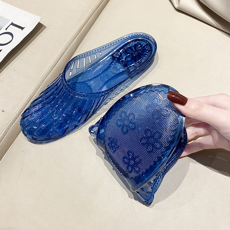 Zapatos de cristal de concha