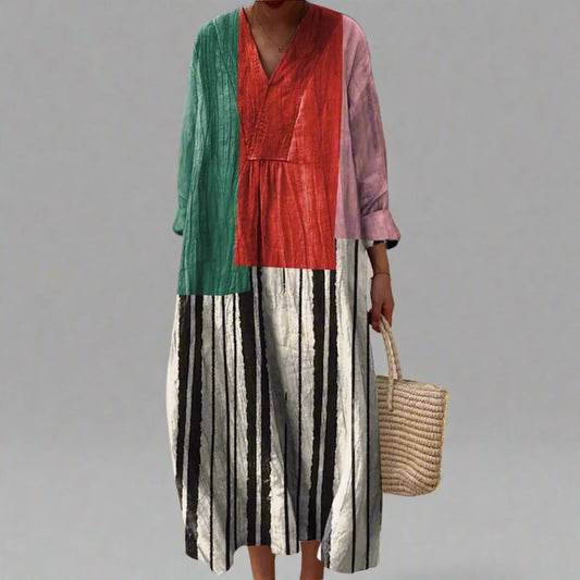 Bertille | Vestido Gráfico Artístico
