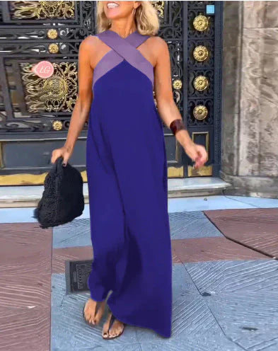 Calistée | Vestido Largo Elegancia Cruzada