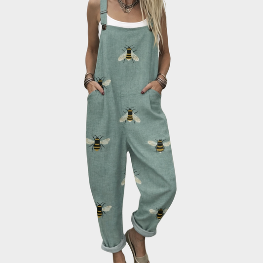 Pantalones de Tirantes Impresos y Cómodos