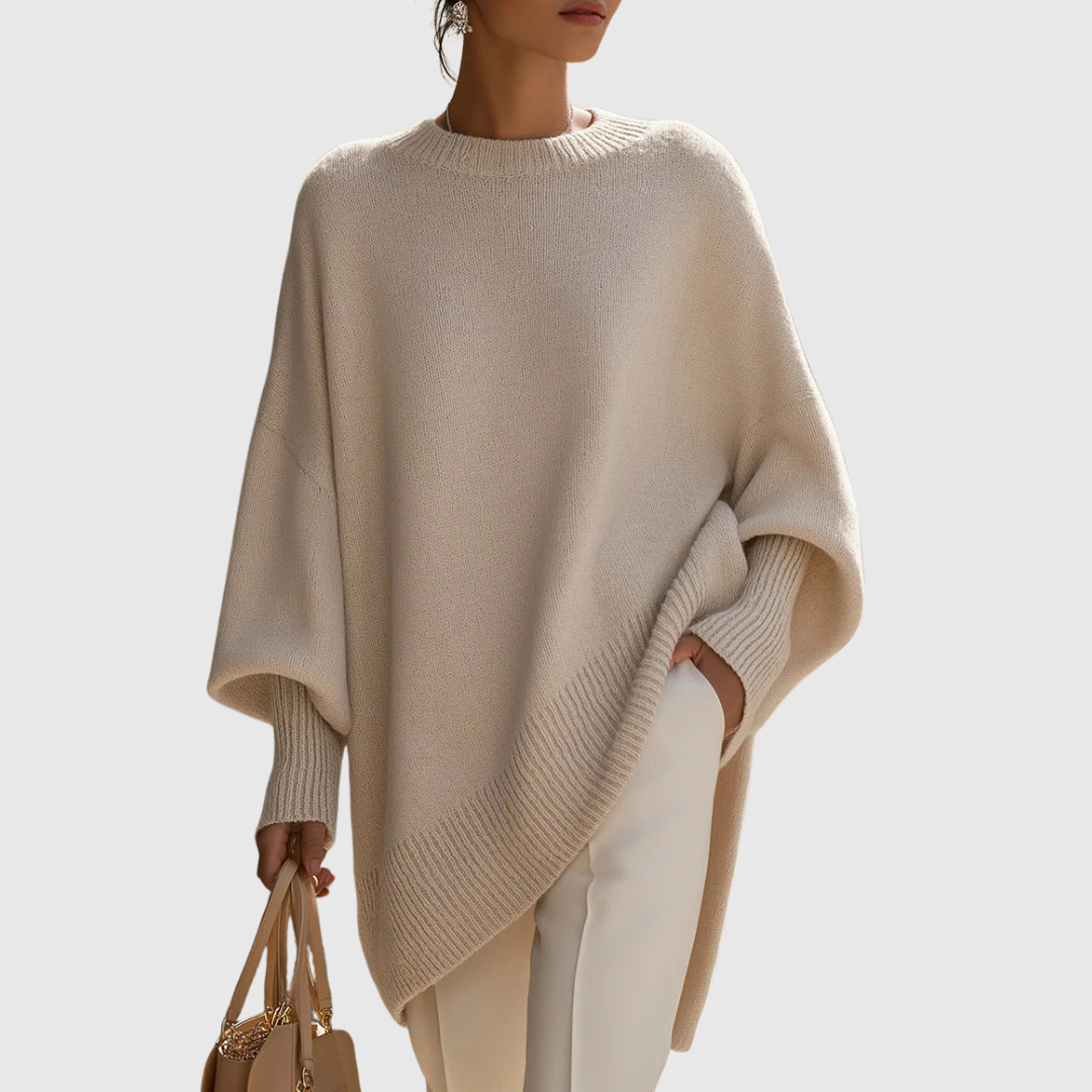 Cindy | Pull Poncho Elegante