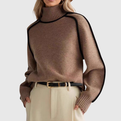Thaïs | Suéter de Cuello Alto Moderno
