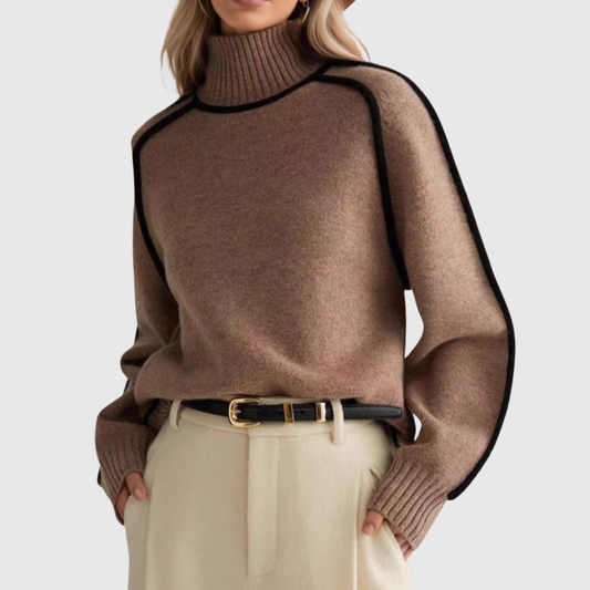 Thaïs | Suéter de Cuello Alto Moderno