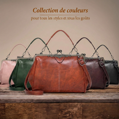 Colette | Bolsa Retro Con Cierre Elegante