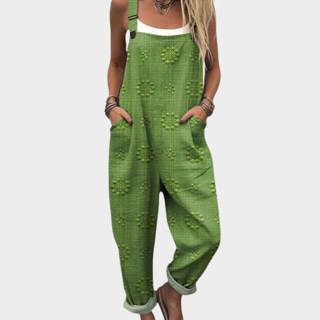 Cómoda Pantalón de Tirantes Impreso