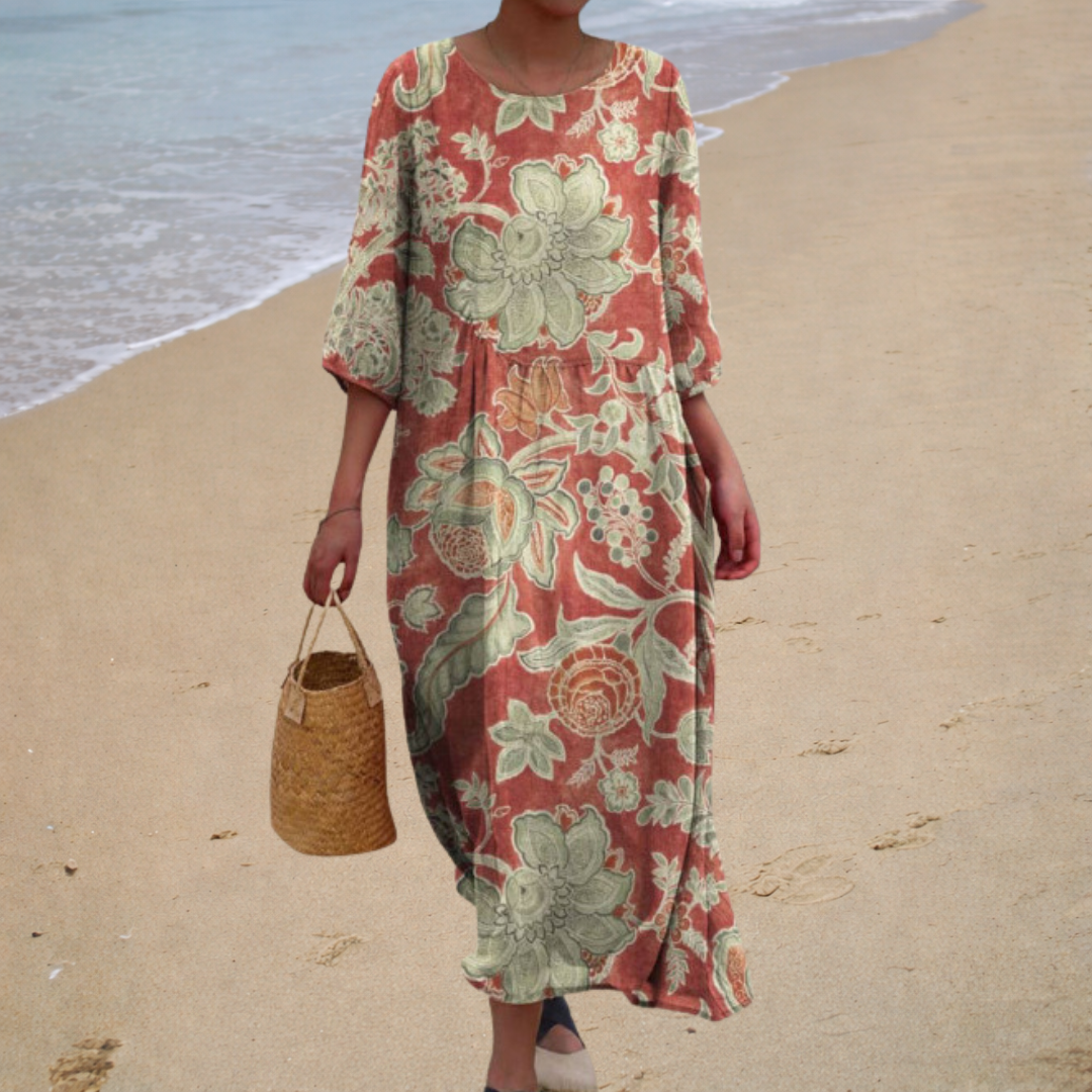 Bérénice | Vestido Largo Floral