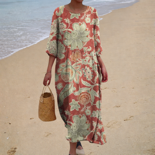 Bérénice | Vestido Largo Floral