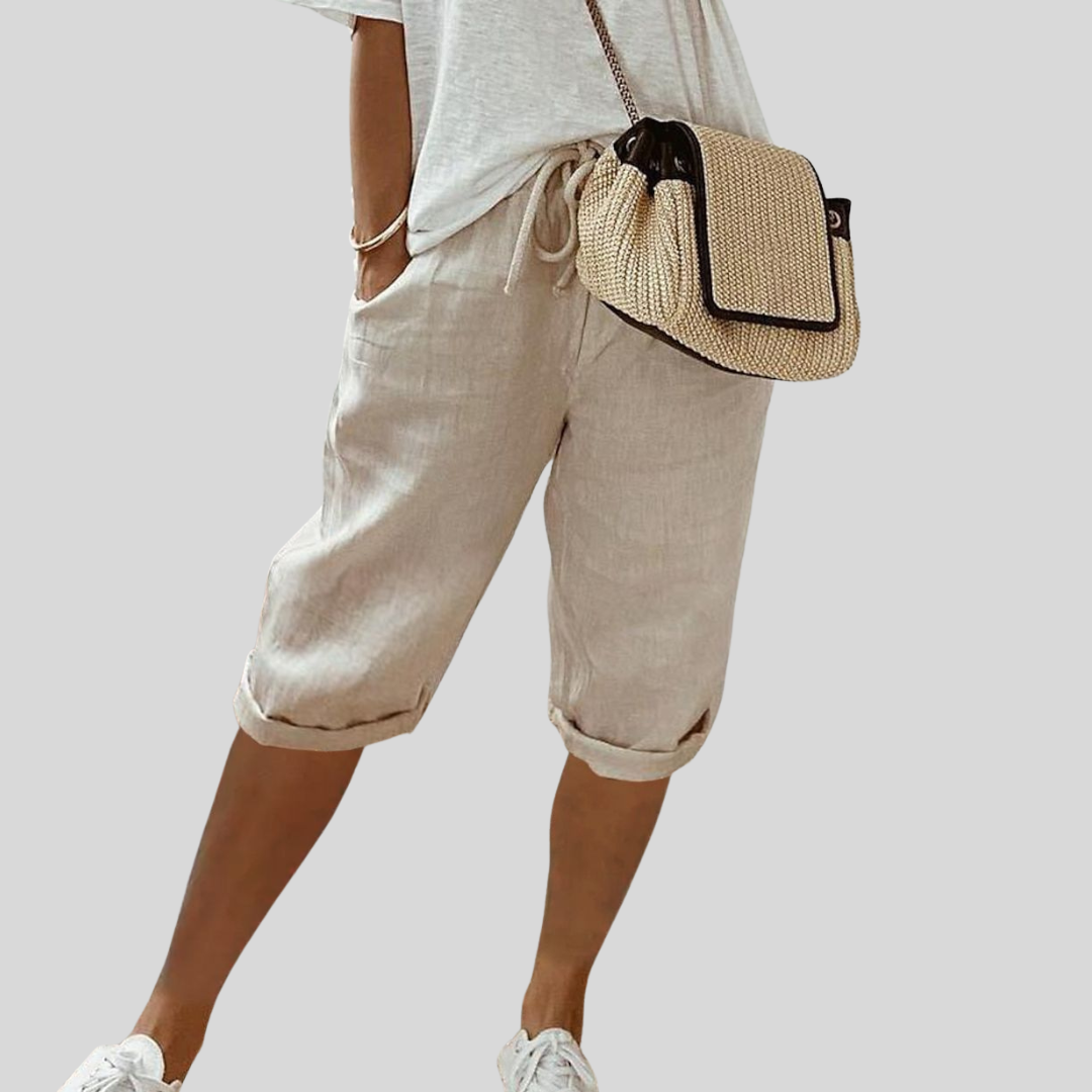 Audrey | Pantalón Corto Casual de Verano Ligero