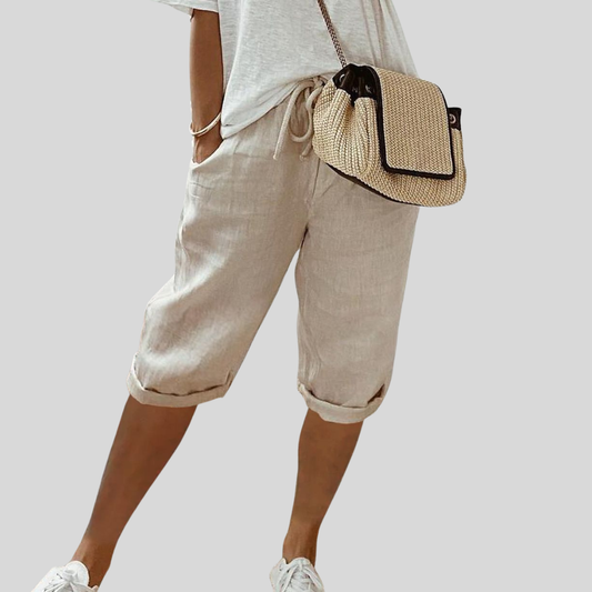 Audrey | Pantalón Corto Casual de Verano Ligero