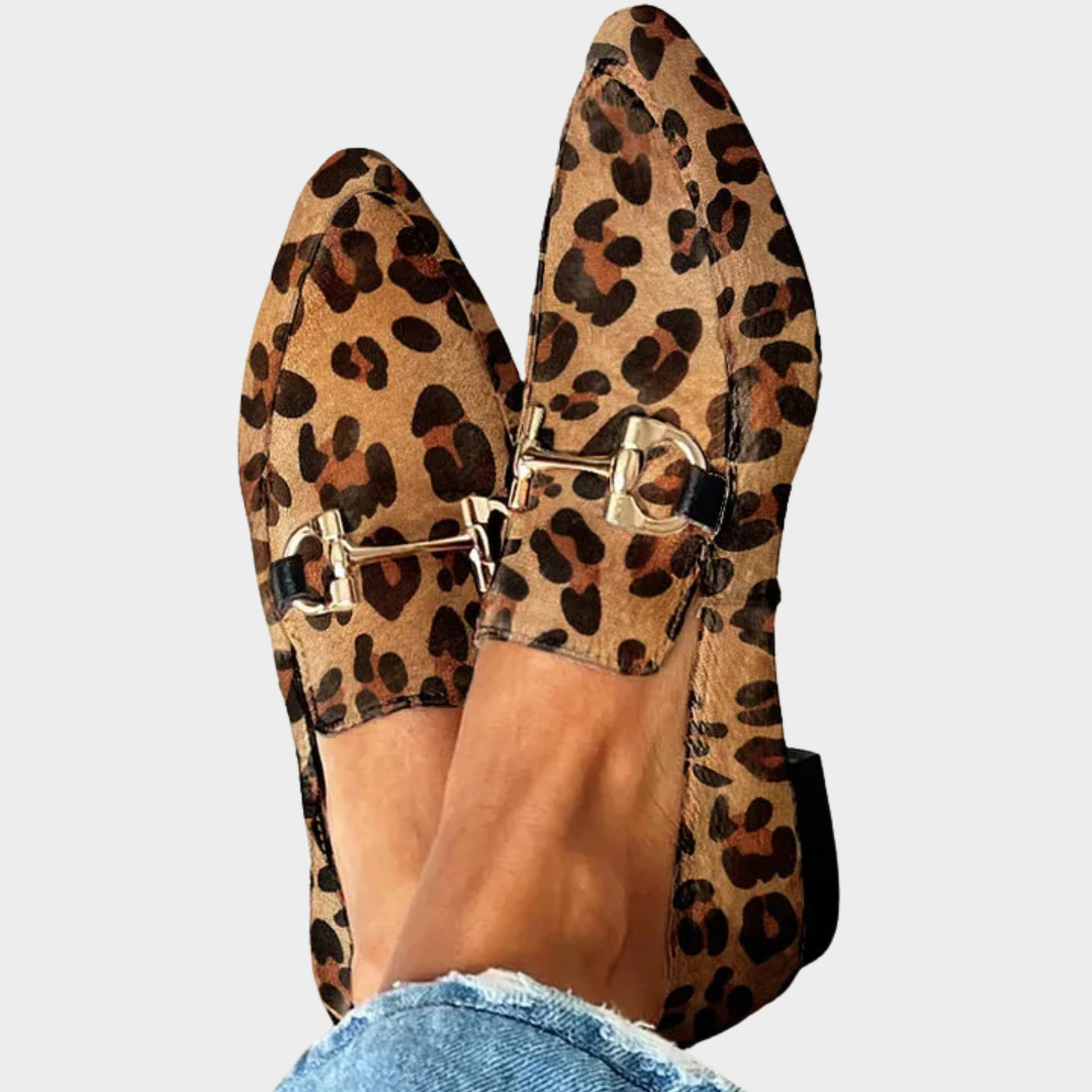 Léonora | Mocasines Leopardo Chic