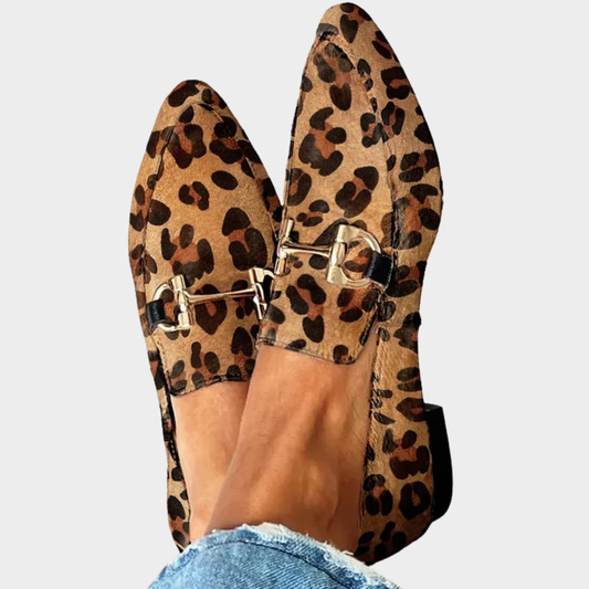 Léonora | Mocasines Leopardo Chic
