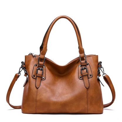 Camille | Bolsa de Mano de Cuero Suave Elegancia Diaria